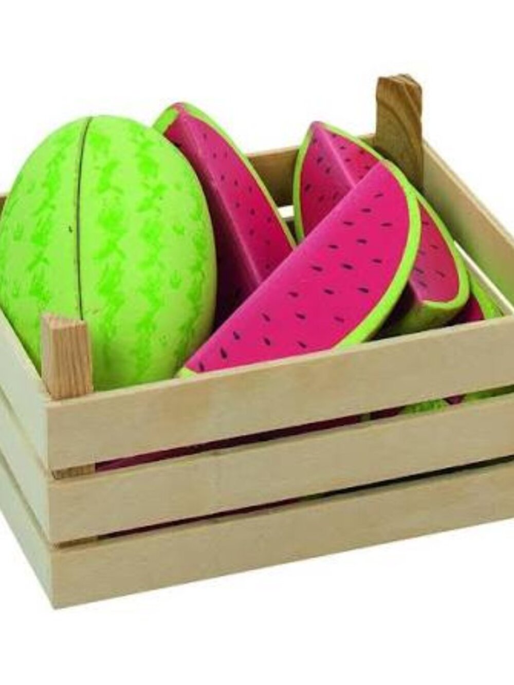 NWT Goki Wooden Toys Melons in Crate